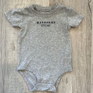 Carter’s Baby Boy’s Short-sleeve Onesie, size 3 months